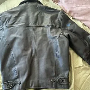 美品XL✨'90s J.CREW LEATHER CARCOAT BLACK J.crew Leather Jacket - Etsy